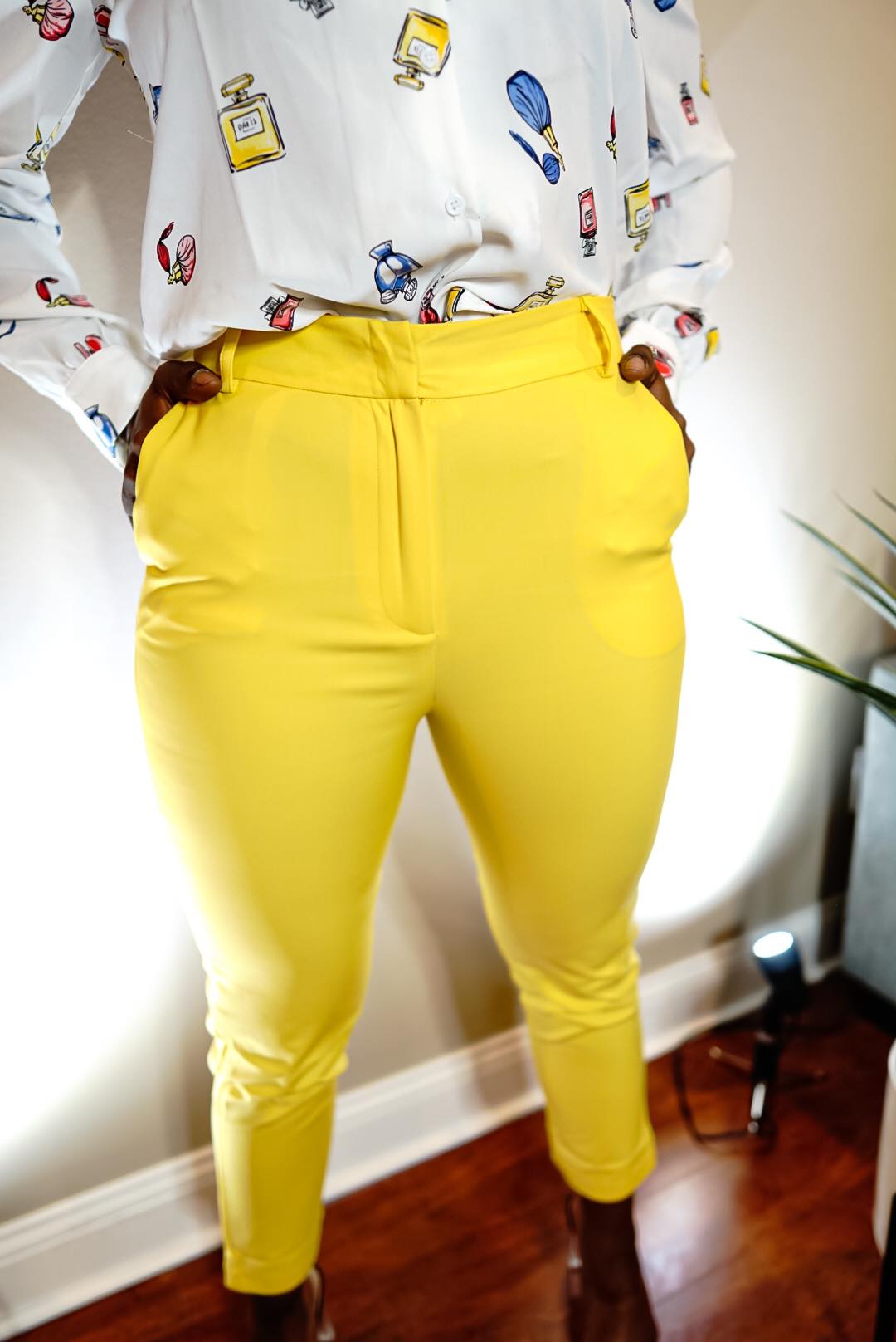 The "Stella Sunshine" High Waisted Pants