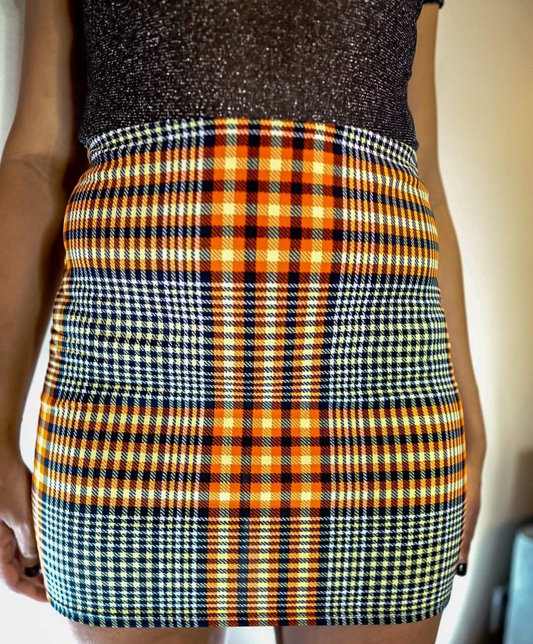 Tennis Girl Skirt (Orange)